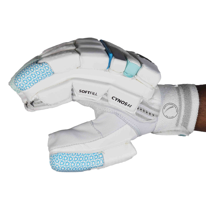 DSC Cynos 44 Cricket Batting Gloves Size @ Side View