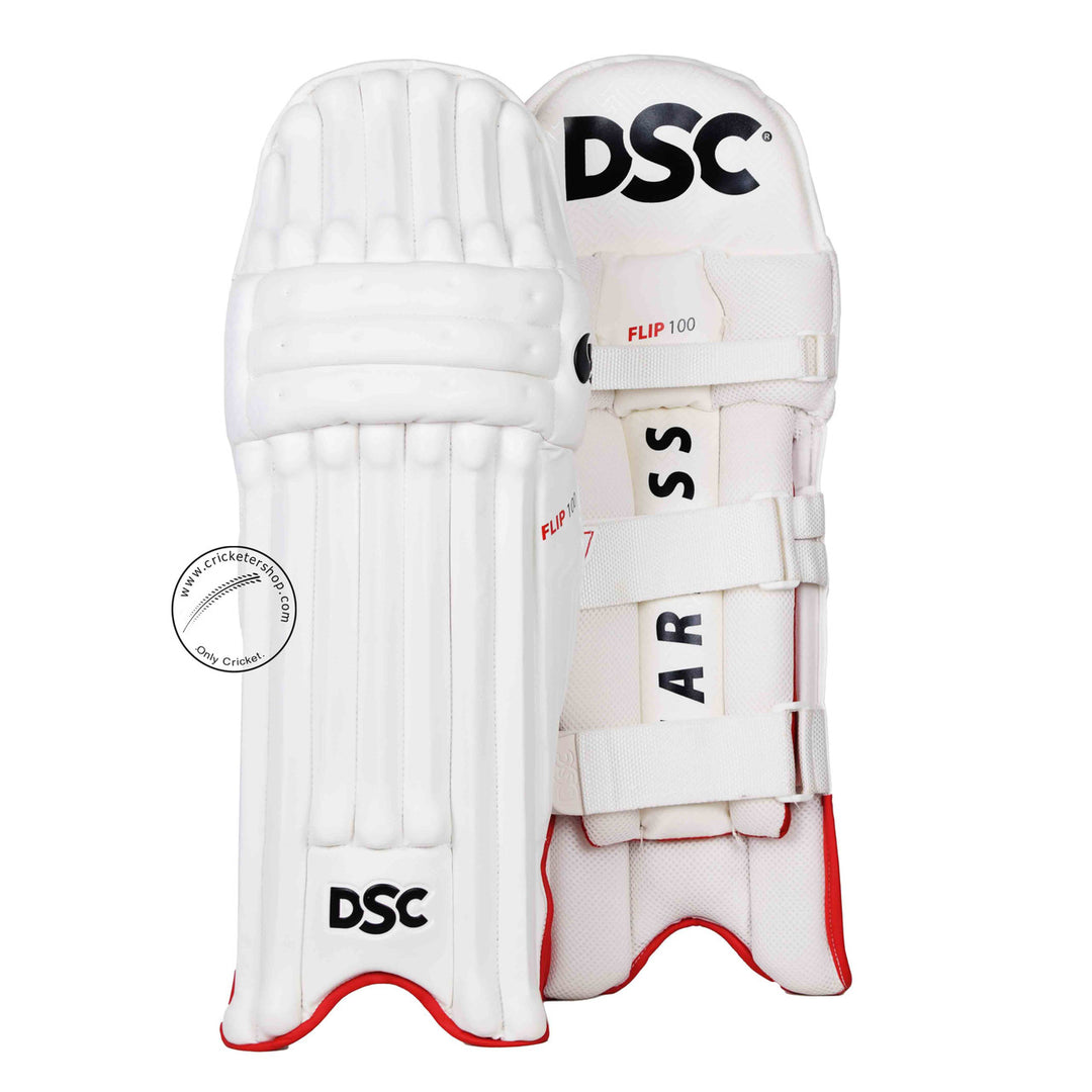 DSC Flip 100 Cricket Batting Pads Leg Guard Youth Size @ Composite View