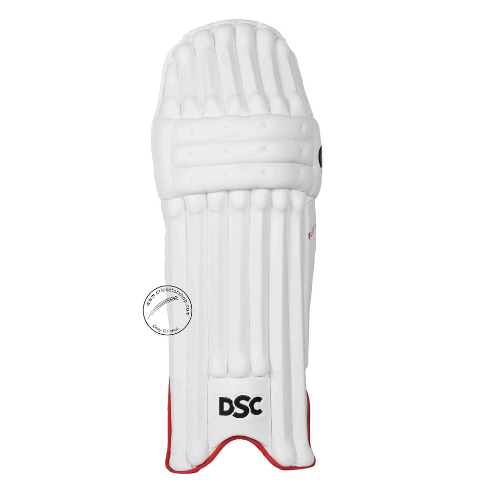 DSC Flip 100 Cricket Batting Pads Leg Guard Youth Size @ Front View