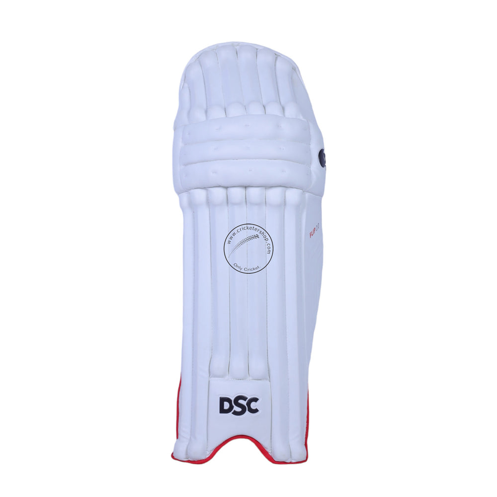 DSC Flip 2.0 Cricket Batting Pads Leg Guard Size @ Front View