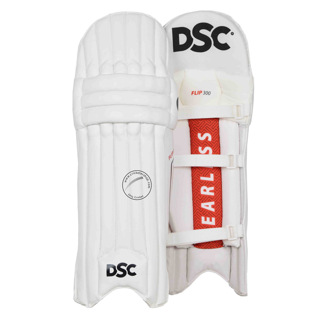 DSC Flip 300 Cricket Batting Pads Leg Guard Pad Size @ Composite View