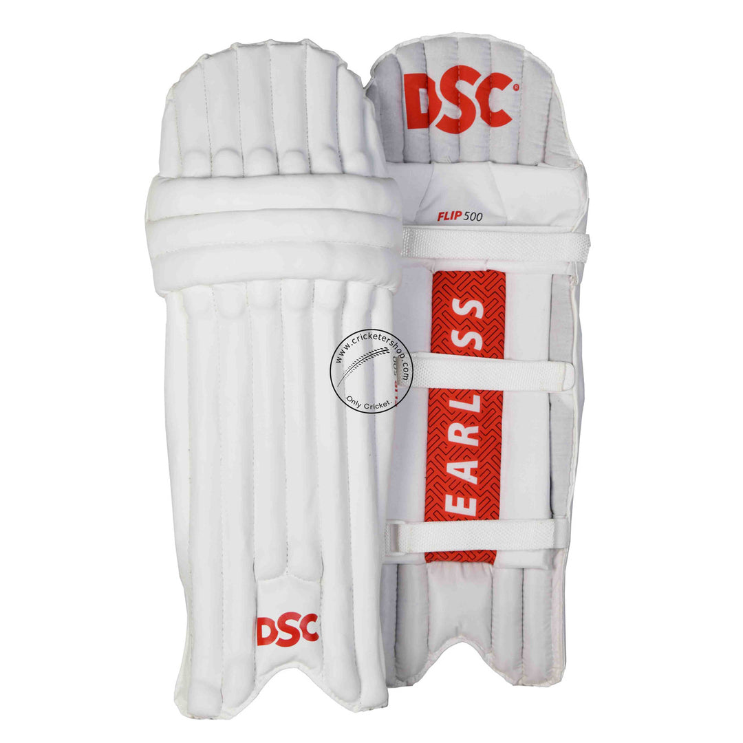 DSC Flip 500 Cricket Batting Pads Leg Guard Pad Youth Size @ Composite View