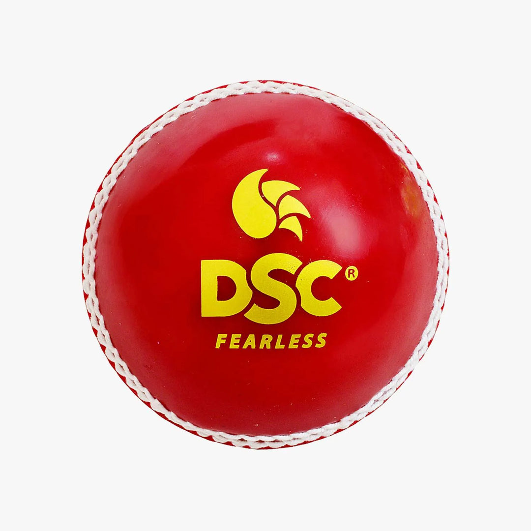 DSC Incredible Poly Soft Cricket Ball Marathon Red@front view