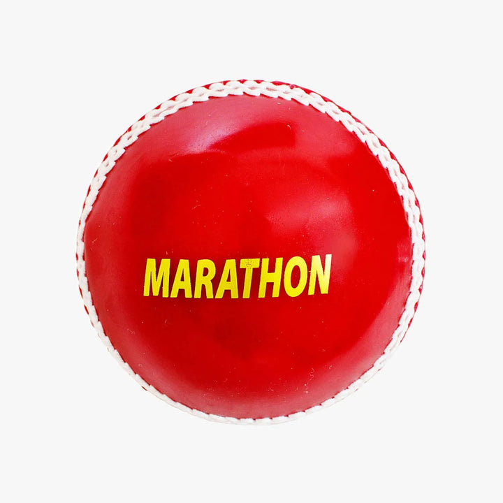 DSC Incredible Poly Soft Cricket Ball Marathon Red@front view1