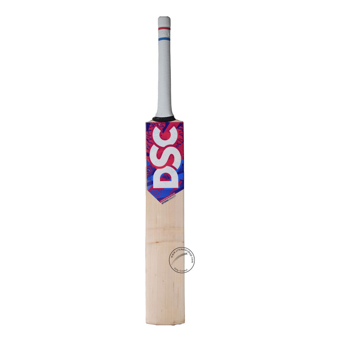 DSC Intense Ferocity English Willow Cricket Bat Size SH @ Front View