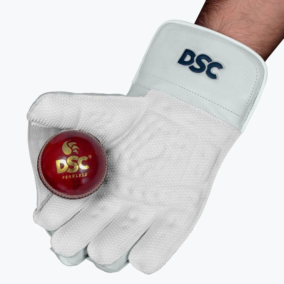 DSC Intense Pro Wicket Keeping Gloves Mens Size @ Left Front View