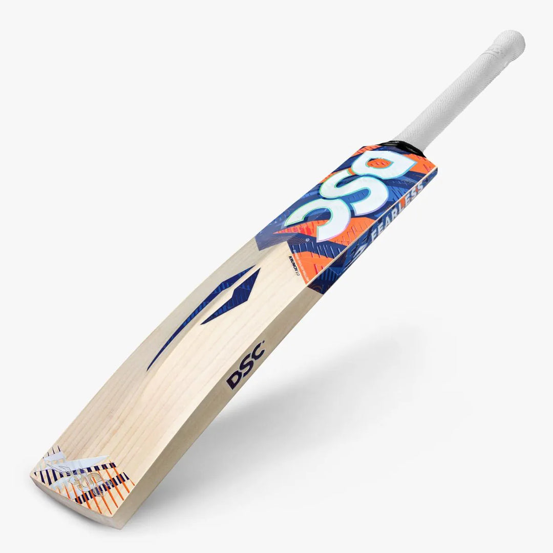 DSC Krunch 1.0 English Willow Cricket Bat Size SH @ Back View 