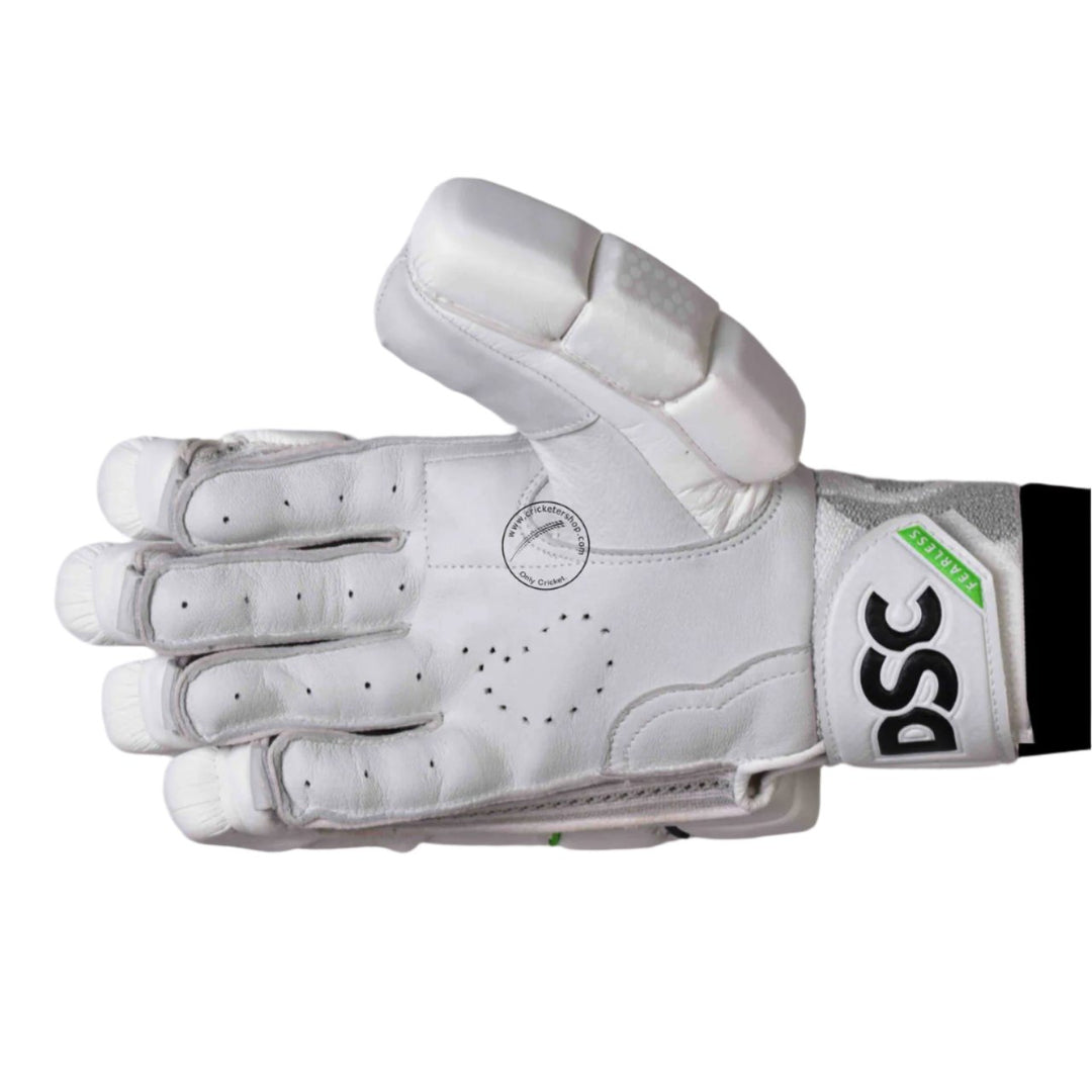 DSC Miller 10 Cricket Batting Gloves Mens Size @ Right Front View