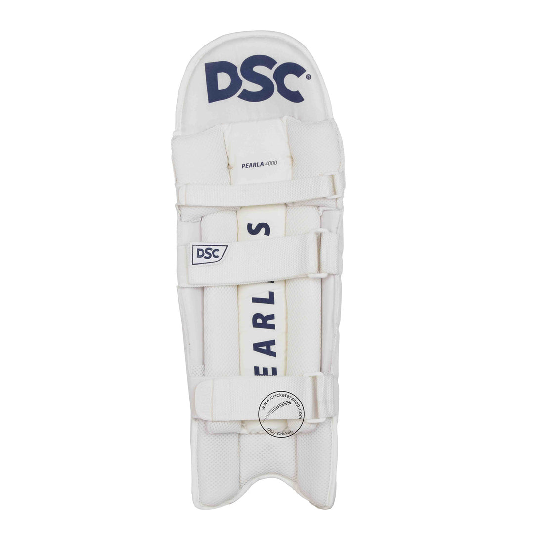 DSC Pearla 4000 Cricket Batting Leg Guard Pads Size @ Back View