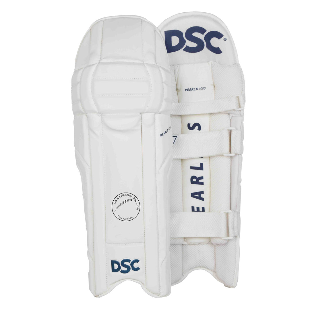 DSC Pearla 4000 Cricket Batting Leg Guard Pads Size @ Composite View