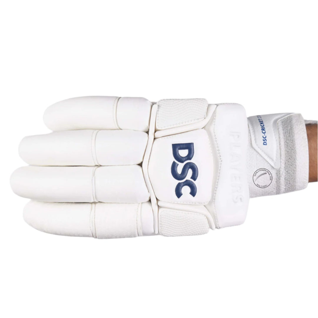 DSC Pearla Player Cricket Batting Gloves Youth Size @ Right Back View