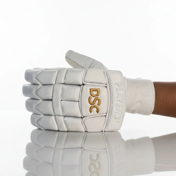 DSC Player Cricket Batting Gloves @ Left Back View