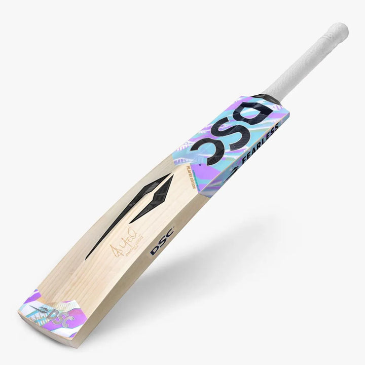 DSC Players Edition Shafali Verma English Willow Cricket Bat Size SH @ Back Side View