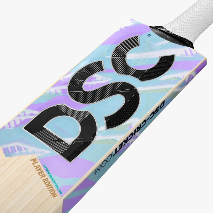 DSC Players Edition Shafali Verma English Willow Cricket Bat Size SH @ Face View