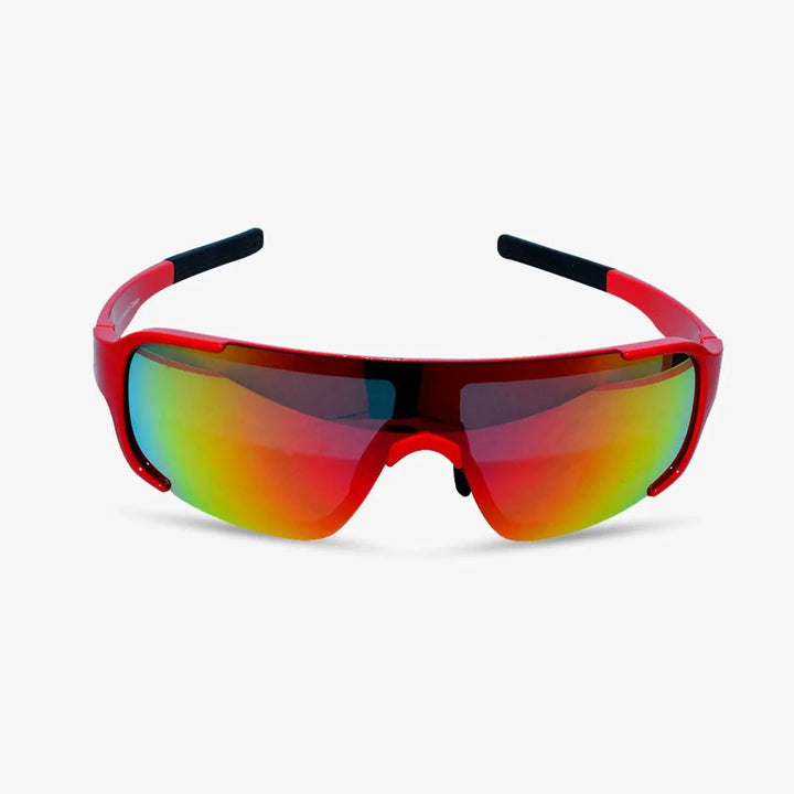 DSC Polarized Speed Cricket Sunglasses Red @ Front View