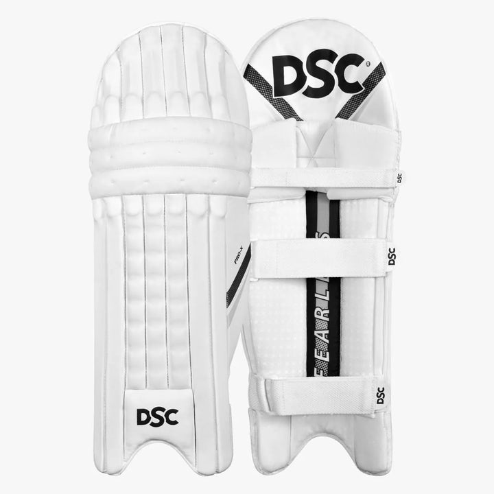 DSC Pro X Cricket Batting Leg Guard Pads Mens Size @Composite View