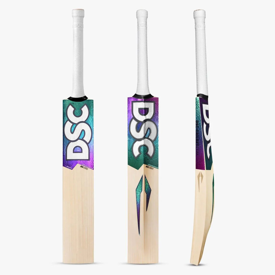 DSC RS 060 English Willow Cricket Bat Size@front view