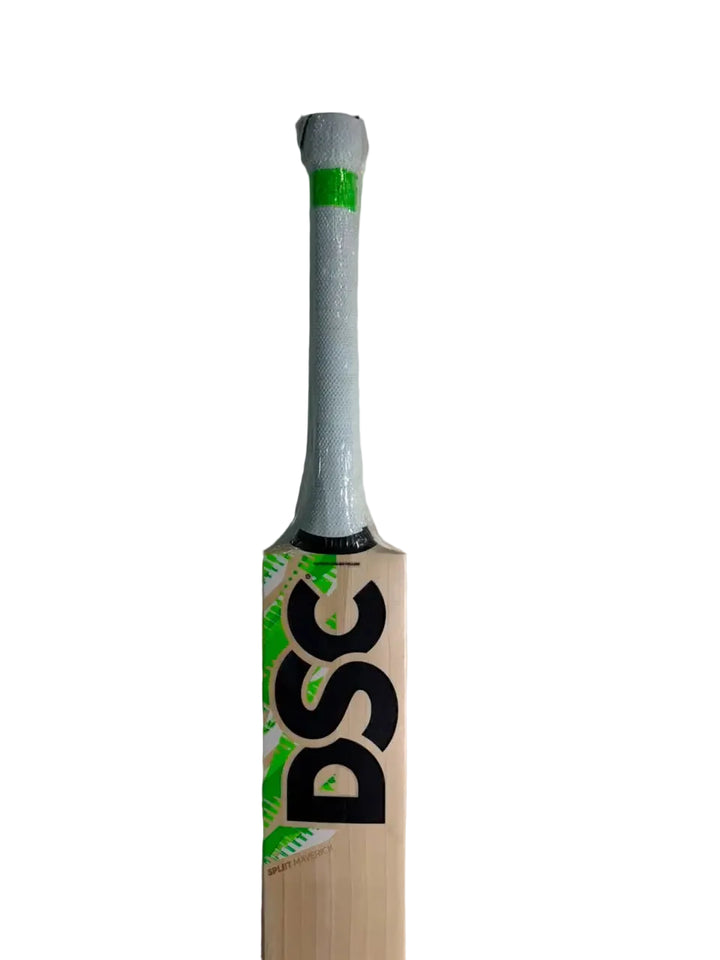 DSC Spliit Maverick English Willow Cricket Bat Size SH @Face View