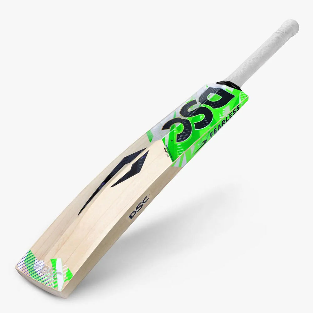 DSC Split 100 English Willow Cricket Bat Size SH @ Back Side View