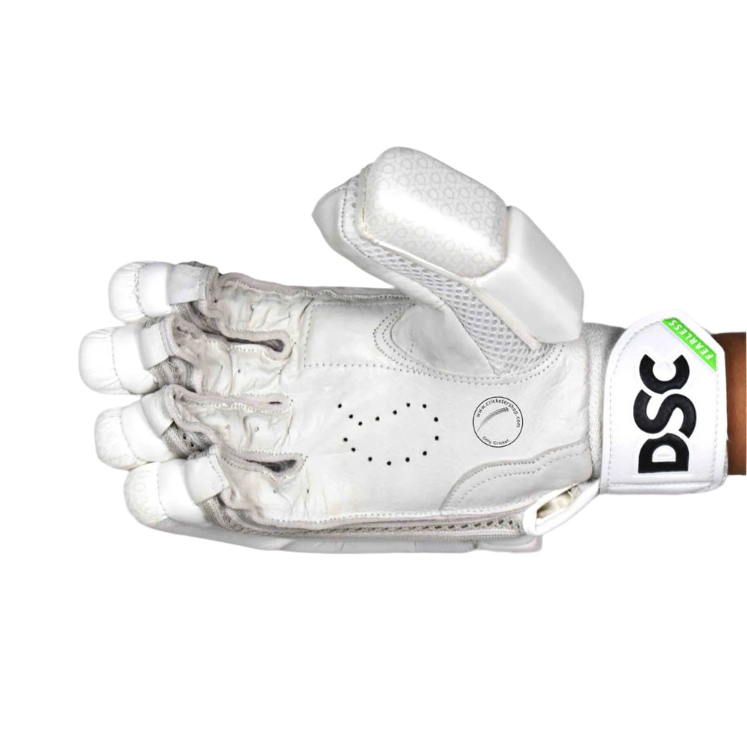 DSC Split 22 Cricket Batting Gloves Mens Size @ Right Front View