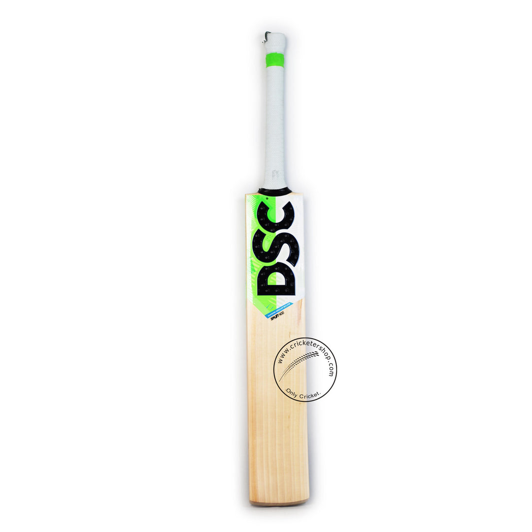 DSC Split 400 English Willow Cricket Bat Size SH @ Front View