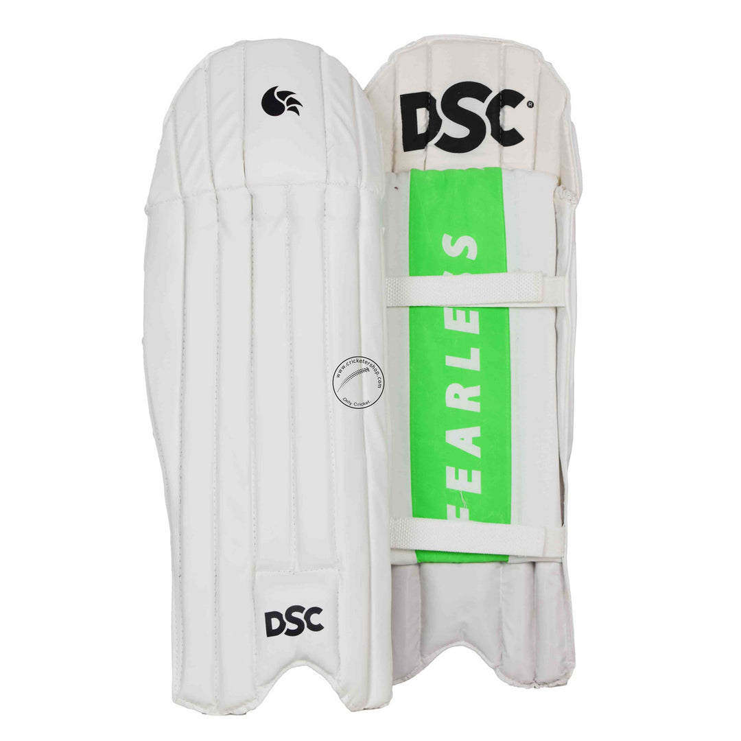 DSC Split 55 Wicket Keeping Leg Guard Pads Mens Size @ Composite View