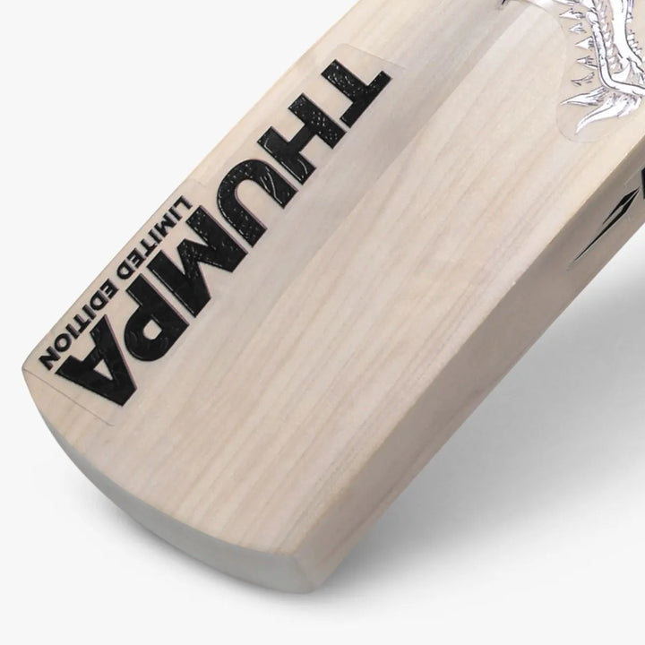 DSC Thumpa Limited Edition Selected Willow Cricket Bat Size SH @ Toe Back View