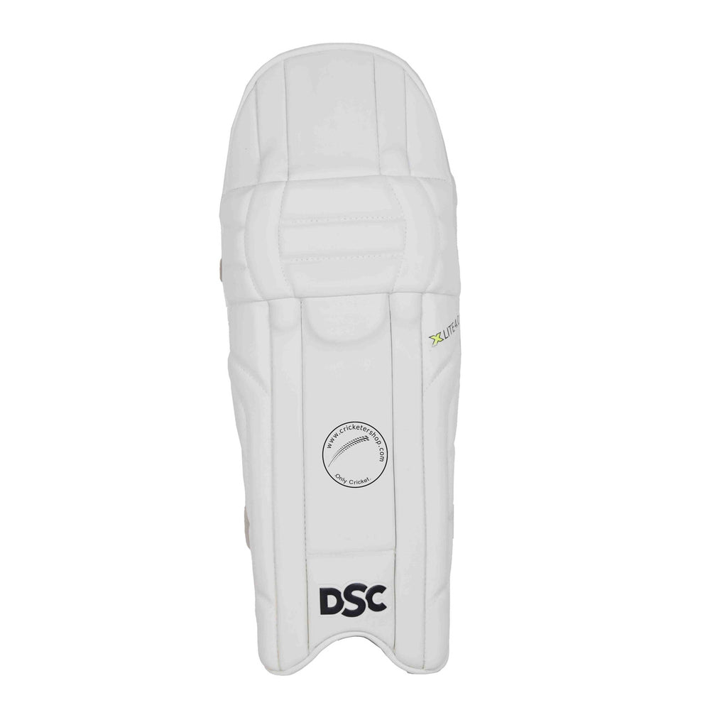 DSC Xlite 4.0 Cricket Batting Leg guard Pad Boys Size @ Front View