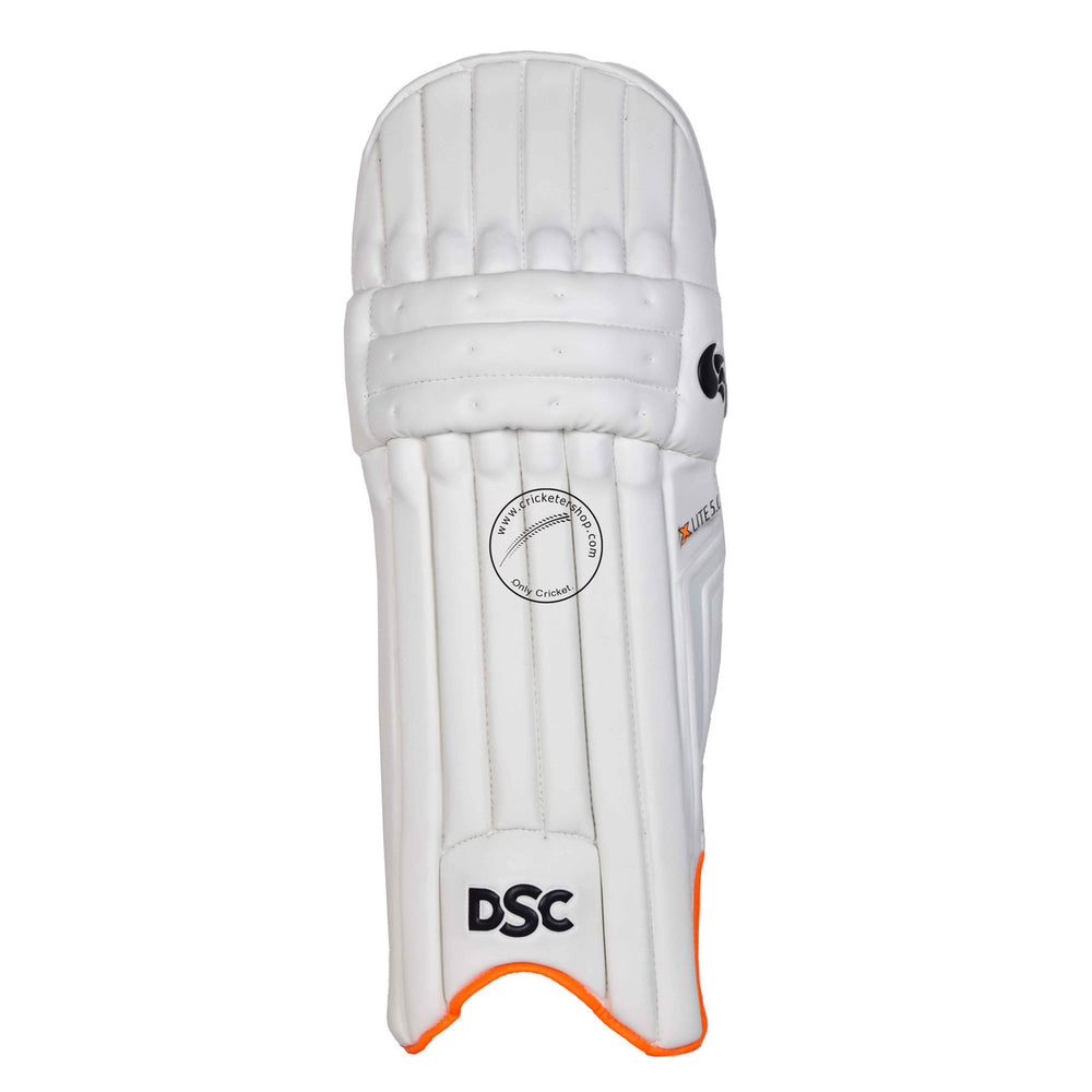 DSC Xlite 5.0 Cricket Batting Leg Guard Pad Size @ Front View