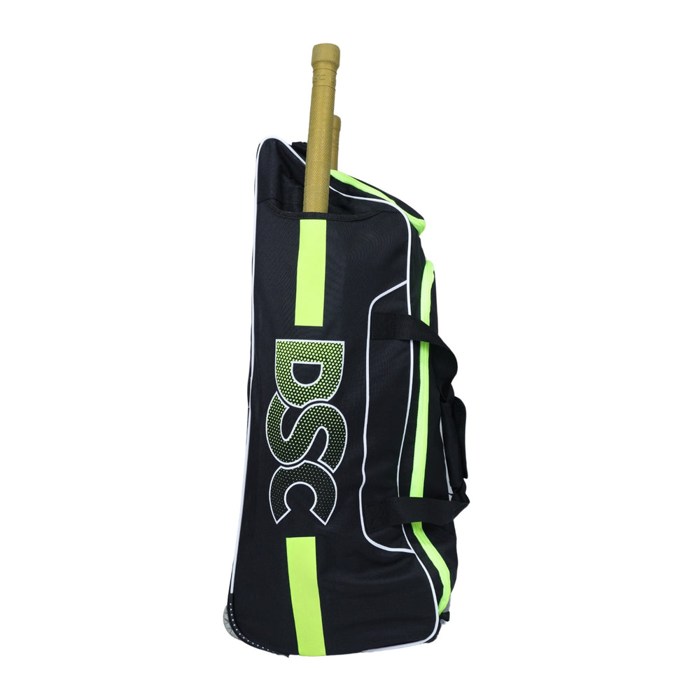 Dsc Eco Trolley Duffle Cricket Kitbag@Side View