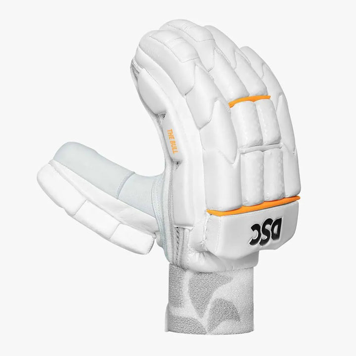 Dsc Bull 31 Autograph Cricket Batting Gloves @ Right Back View