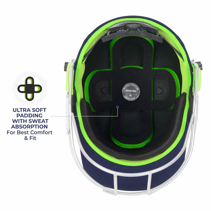 Dsc Edge Pro Cricket Helmet @ Inside View 2