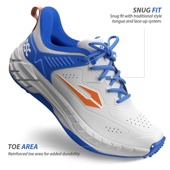 Dsc Endgame Cricket Rubber Shoes @ Front View