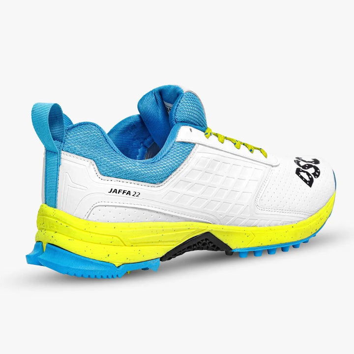 Dsc Jaffa 22 Lime Cricket Rubber Shoes @ Back View 2