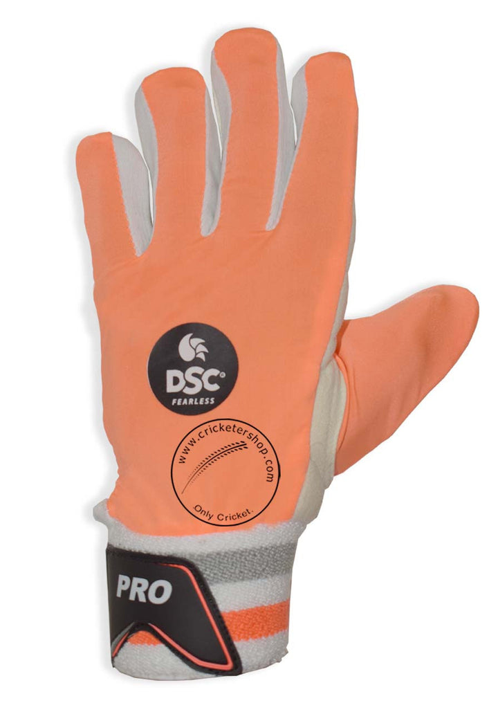 Dsc Pro Padded Inner Gloves for Wicket Keeping @  Left Back View