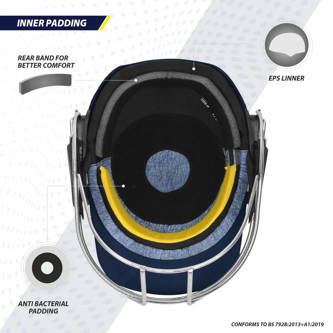 Dsc Stump Guard Wicket Keeping Cricket Helmet @ Inside View 2