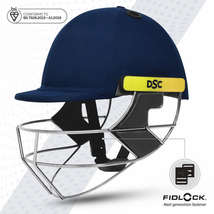 Dsc Stump Guard Wicket Keeping Cricket Helmet @ Side View 4