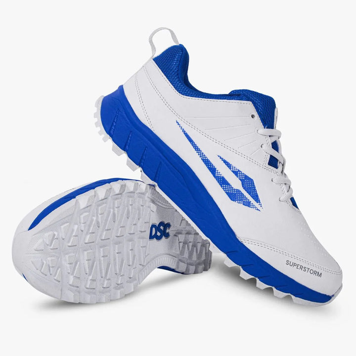 Dsc Superstorm BLWH 25 Cricket Rubber Shoes Size @ Composite View