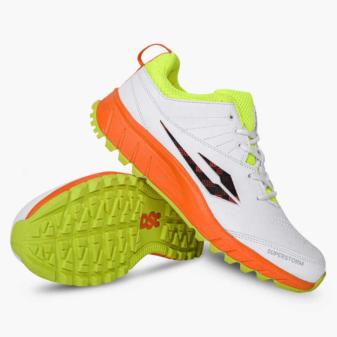 Dsc Superstorm B Cricket Rubber Shoes Size@front view