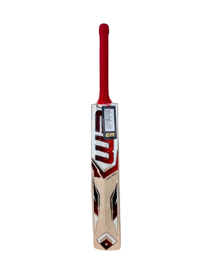 EM 360 Academy English Willow Cricket Bat Size@front view3