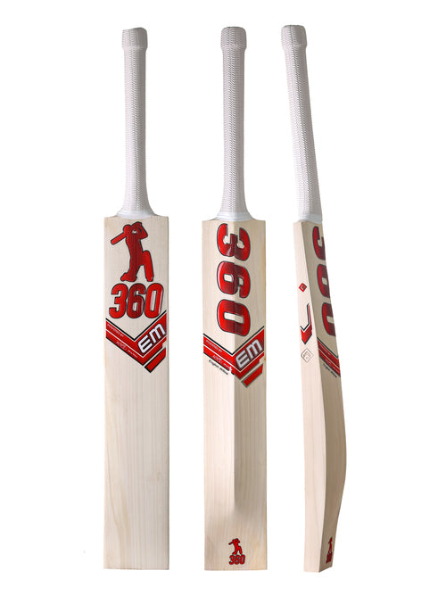 EM 360 Bold English Willow Cricket Bat Size @ Composite View