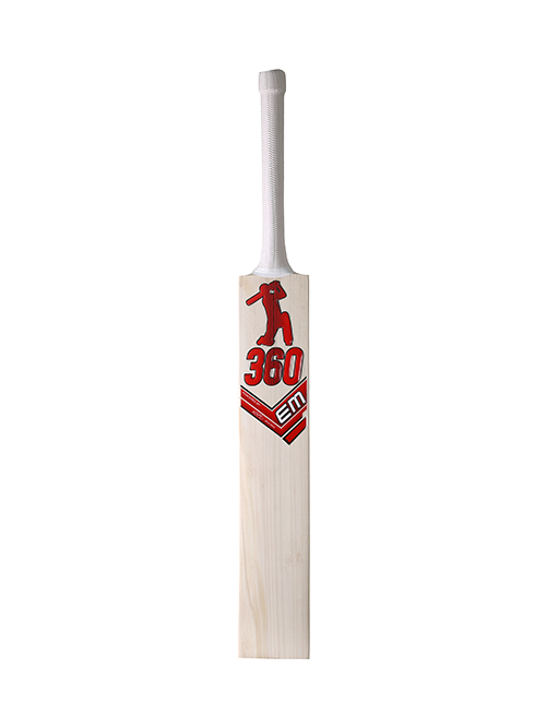 EM 360 Bold English Willow Cricket Bat Size @ Front View