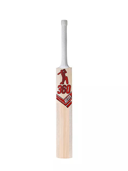 EM 360 Bold Kashmir Willow Cricket Bat Size SH @ Front View 2