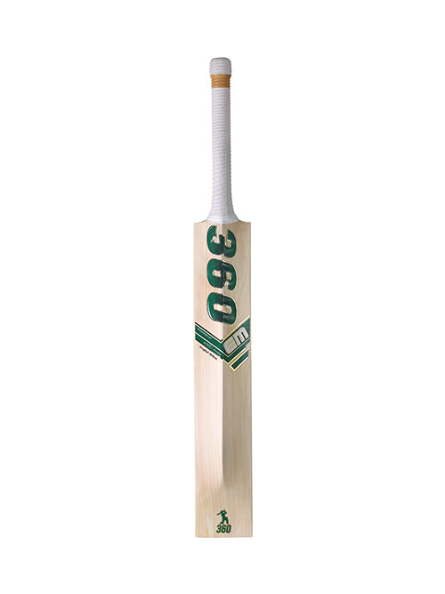 EM 360 Bull Ring English Willow Cricket Bat Size SH @ Back View