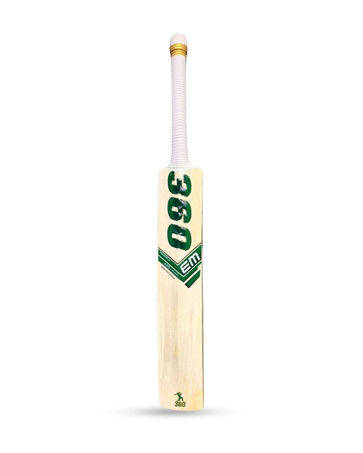EM 360 Bull Ring Kashmir Willow Cricket Bat Size SH @ Back View 