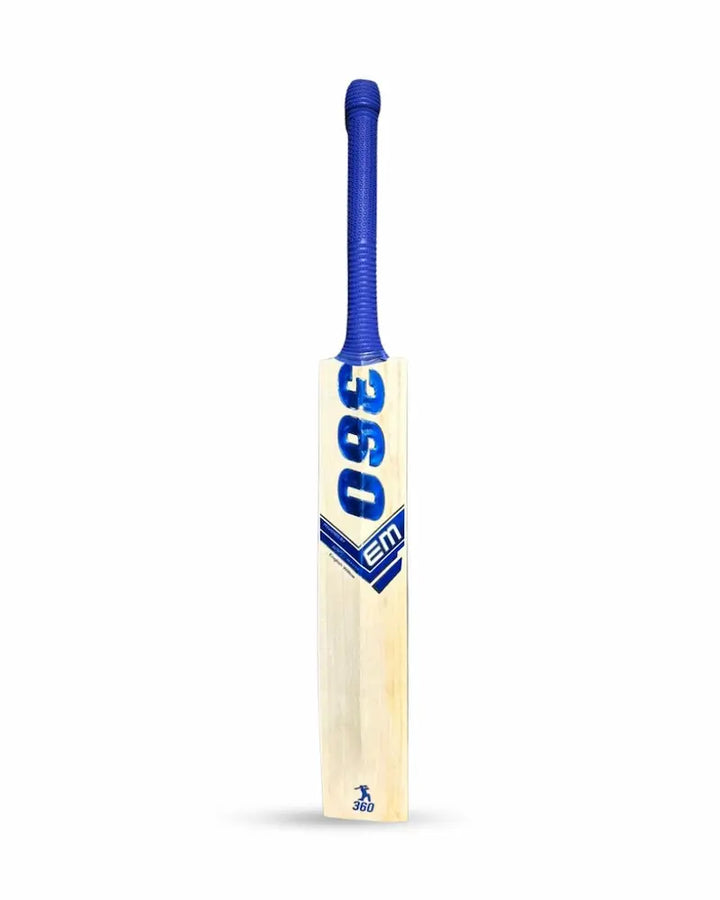 EM 360 Legacy English Willow Cricket Bat Size SH @ Back View