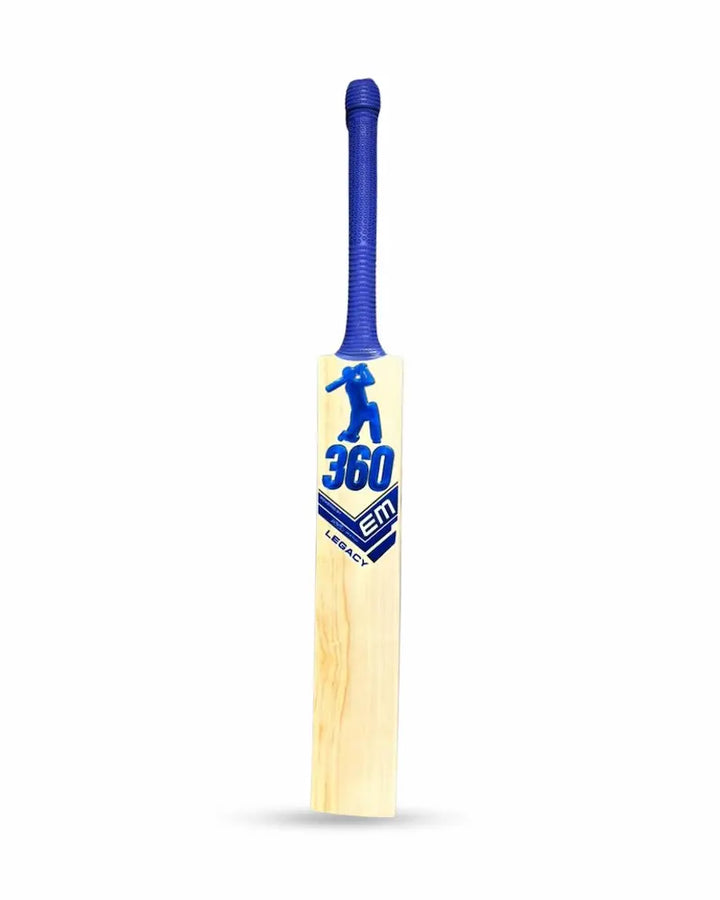 EM 360 Legacy English Willow Cricket Bat Size SH @ Front View