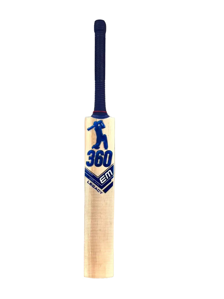 EM 360 Legacy Kashmir Willow Cricket Bat Size@front view