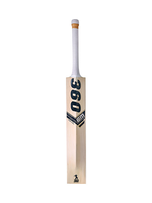  EM 360 NO. 17 English Willow Cricket Bat Size SH @ Back View