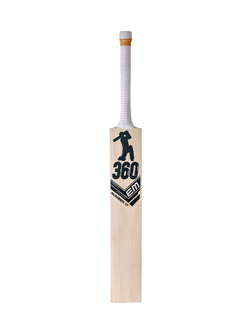  EM 360 NO. 17 English Willow Cricket Bat Size SH @ Front View